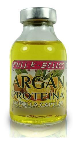 Ampolla Capilar Argan Proteina 25ml - mL a $920