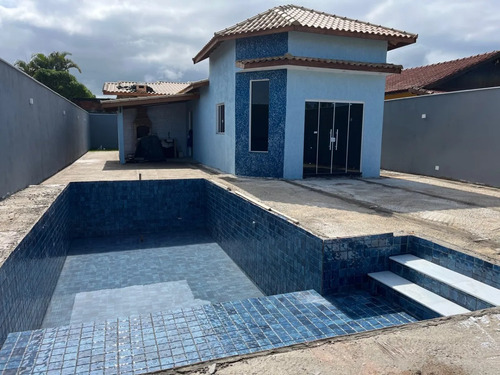 Casa Nova Com Piscina E Três Dormitórios No Cibratel 2 Em Itanhaém Litoral Sul De Sp