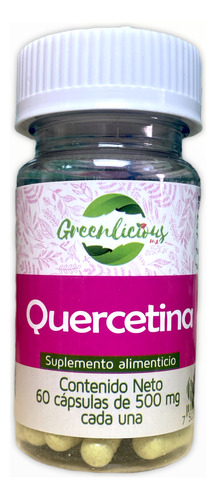Quercetina 60 Cápsulas Greenlicious