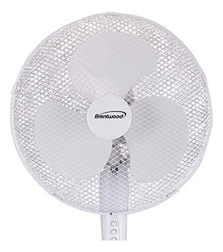 Ventilador De Pie Oscilante Brentwood Kool Zone, 3 Velocidad