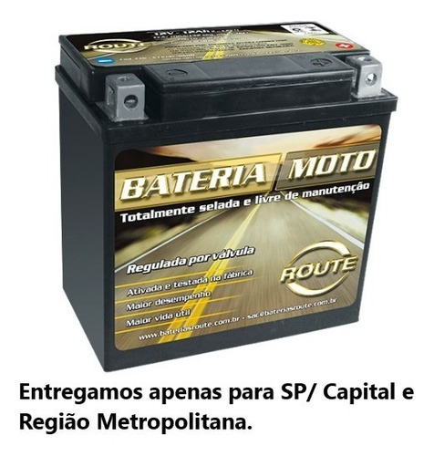 Bateria De Moto 12ah - Comer 650 - Mirage 650 - Ytx14 Bs