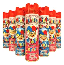 Comprar Nieve Espuma Carnaval X12 Cotillon Aerosol Nieve Artificial