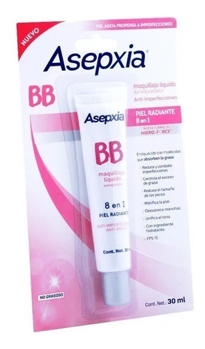 Maquillaje Anti-imperfecciones Autoajustable  Asepxia 30g