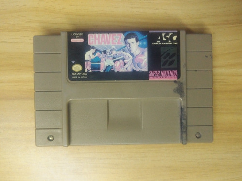 Chavez Boxing Original Super Nintendo Snes