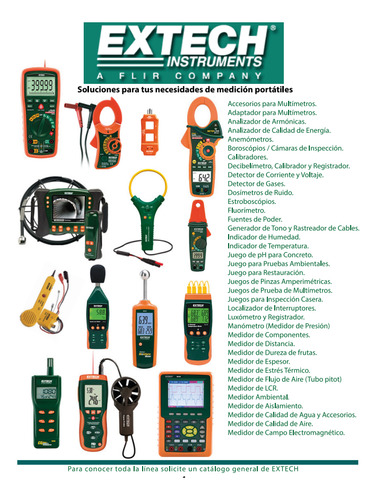 Analizador De Cloro/ph/orp/temperatura 4 En 1 Extech Ex900