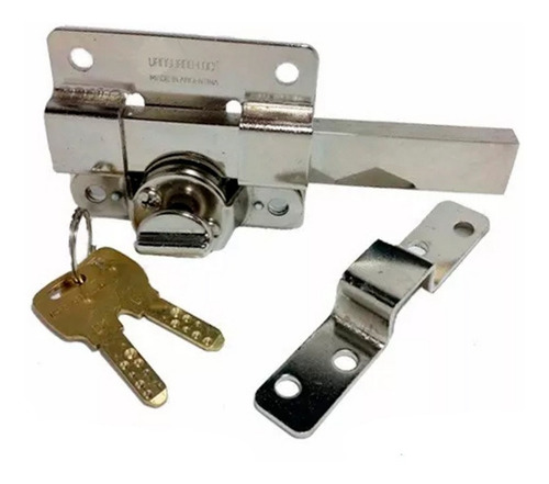 Imagen 2 de 9 de Cerrojo Pasador Vanguard-lock Antipanico El Mejor! 50mmcompu