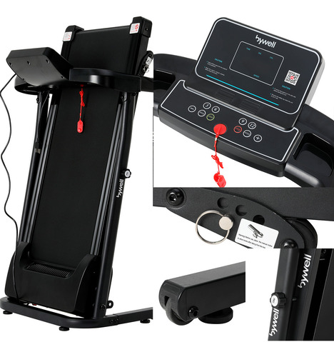 Caminadora Bywell 12.8 Km/h 1.5 Hp Plegable Con App
