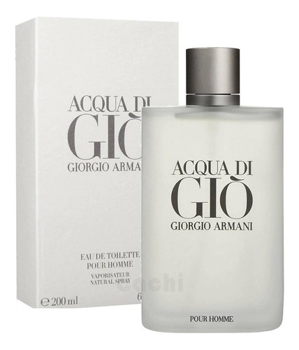 Imagen 1 de 3 de Perfume Acqua Di Gio Pour Homme 200ml Original