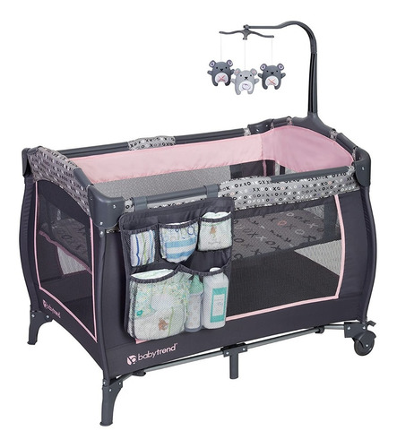 Baby Trend Trend-e Pink Corral Bebe Organizador Juguetes