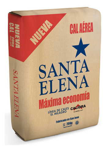 Cal Hidratada Santa Elena X 20kg