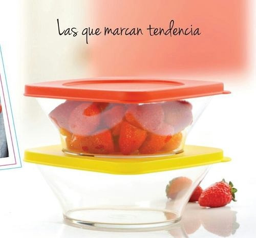 Tupperware - Century Bowl Cuadrado - Frida