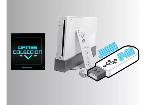 Nintendo Wii + Pen Drive 16Gb + 2000 Jogos Retro + 4 Jogos De Wii -  Gameplay do Boy