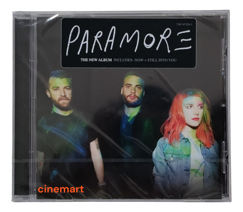 Paramore Paramore Disco Cd Nuevo (17 Canciones)