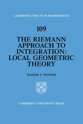 Libro The Riemann Approach To Integration : Local Geometr...