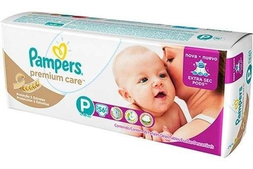 Pañales Pampers Premium P 40