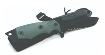 Comprar Cuchillo Tactico Yarara Modelo Doem Construido En Una Sola Pieza Vaina Polimero Largo 30cm 