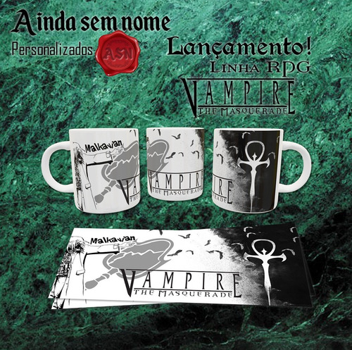 Canecas De Cerâmica: Série Rpg