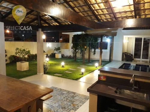 Imagem 5 de 9 de Casa 4 Quartos No Condomínio Boulevard Lagoa - Ca0329