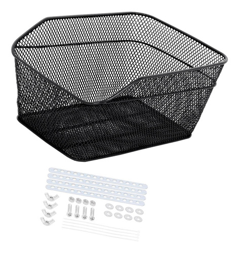 Cesta Trasera Para Bicicleta, Cesta Universal De Alambre De