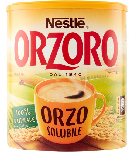Cebada Soluble Nestle Orzoro 100 Natural Cereal Tostado