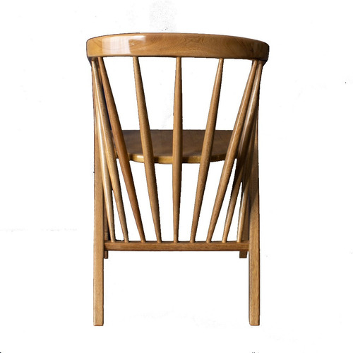 Imagen 3 de 10 de Silla Para Comedor Madera 100% Maciza Roble Ref: Maciza504