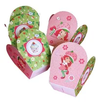 Comprar Kit Frutillitas Candy Bar Bolsitas Deco Bonete Láminas Stick