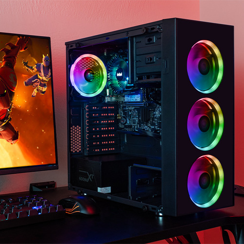Xtreme Pc Gaming Computadora Intel Core I9 12900 32gb Ssd 1tb Monitor 27'' Curvo Wifi Dragonfly Black