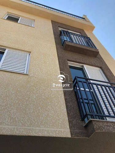 Cobertura Com 2 Dormitórios À Venda, 58 M² Por R$ 275.000,00 - Jardim Utinga - Santo André/sp - Co11761