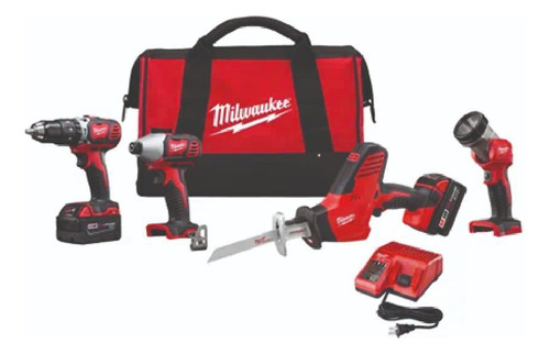 Combo 4 Herramientas M18 Milwaukee 2695-24 Por Savi