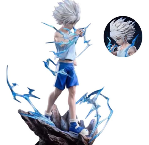 Figura Killua Zoldyck Hunter X Hunter 24 Cm Definida De Lujo
