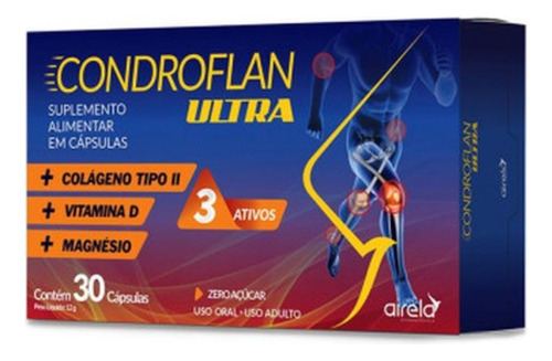 Condroflan Ultra Colágeno Tipo Ii 30 Caps Airela