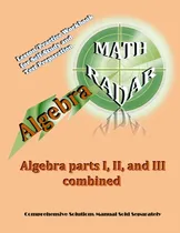 Comprar Libro Algebra: Algebra Parts I, Ii, And Iii Combined - Ka...