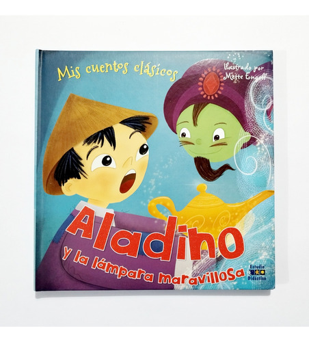 Aladino - Tapa Dura Acolchada Ilustrado Papel Couché