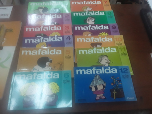 Libros De Mafalda - Lote X 12 Numeros Consecutivos 