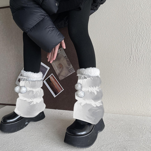 Calentadores De Piernas De Invierno Para Mujer, Calcetines