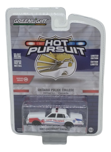 Greenlight Hot Pursuit 1987 Chevrolet Caprice Canada 1:64