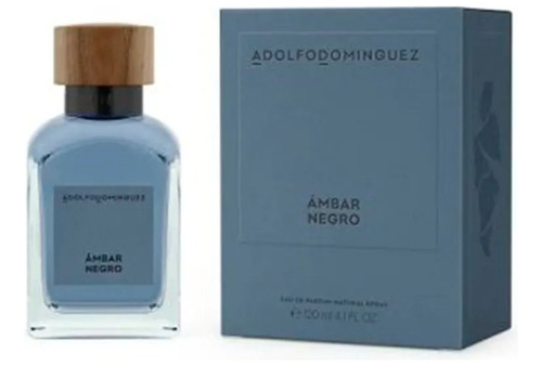 Perfume Ambar Negro Fragancia Adolfo Dominguez 120ml Febo