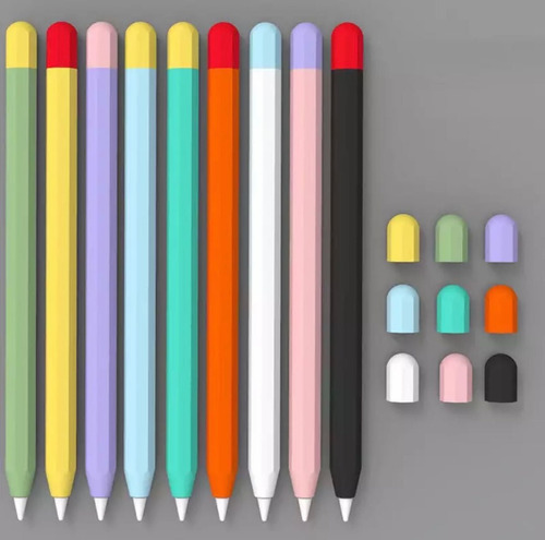 Funda  Silicona Apple Pencil 1 Y 2 Generación