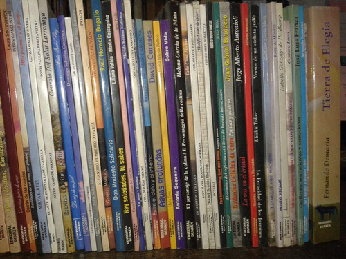 Imagen 2 de 6 de Lote De 70 Libros De Poesia * Editorial Dunken *