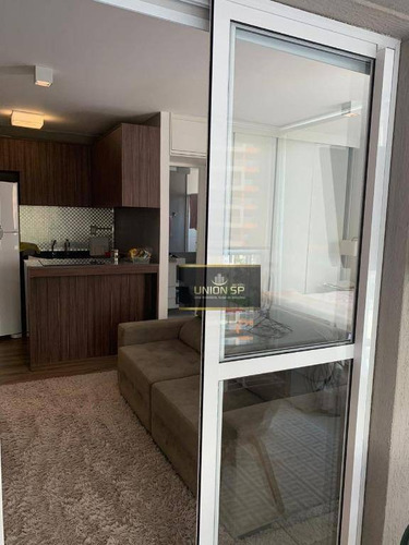 Studio Com 1 Dormitório À Venda, 35 M² Por R$ 477.000,00 - Campo Belo - São Paulo/sp - St1057