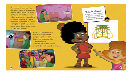 Jonas E O Peixe - Livro 3d Da Turma De 3 Palavrinhas