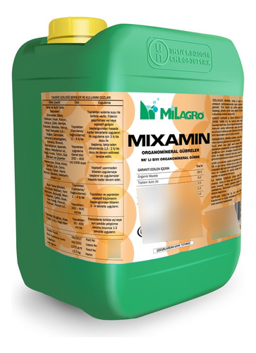 Mixamin - Fertilizante Orgánico Mineral (nk + Mat. Organica)
