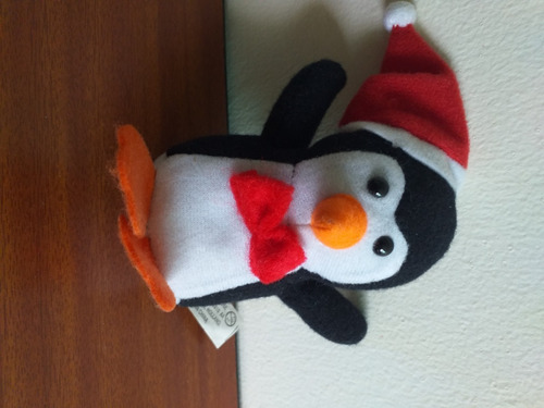 Precioso Pingüino De Navidad