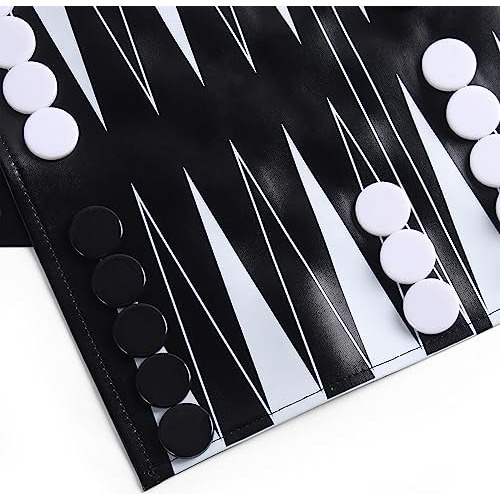 Magic Vosom Juego De Ajedrez Y Damas De Backgammon 3 En 1, J