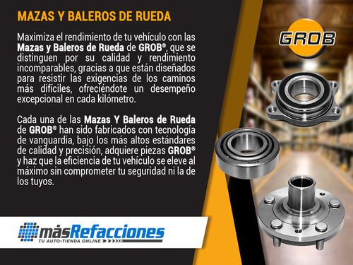 1 Maza Rueda Tras Izq/der P/toyota Matrix 03 Al 08 Grob