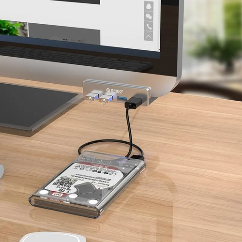 Orico Mh4pu Usb3.0 4 Puertos Monitor Mesa Clip Tipo Hub