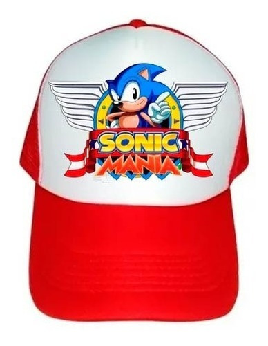 Gorro Sonic Mania/ Jockey Niño  O Niña/ Gorra