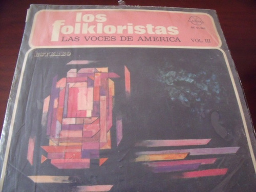 Lp Los Folkloristas Las Voces De America