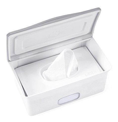 Dispensador De Toallitas Para Bebe Ubbi Con Placa Gris Ponde