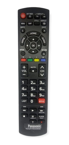 Control Remoto Para Televisión Panasonic N2qayb000930  